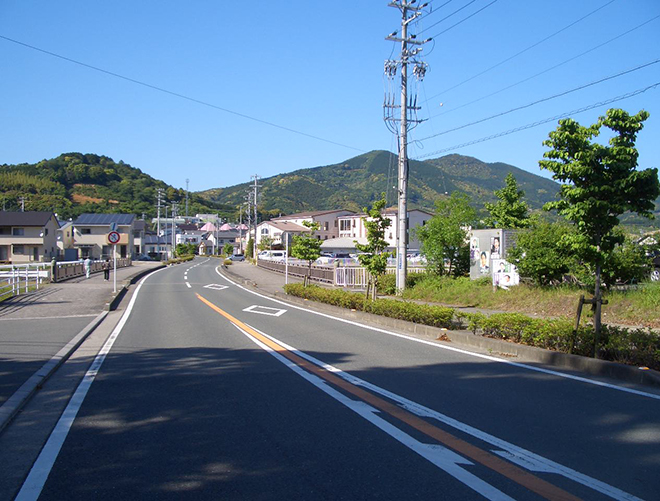 県道引佐舘山寺線工事