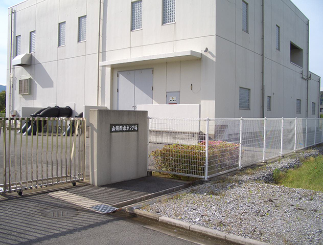 山後ポンプ場下部地下水槽工事