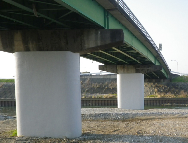 田米寺橋耐震補強工事