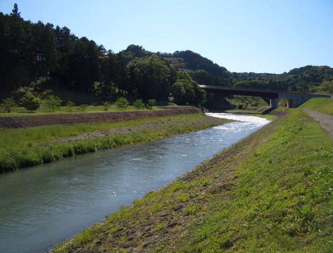 神宮寺川河道改修工事